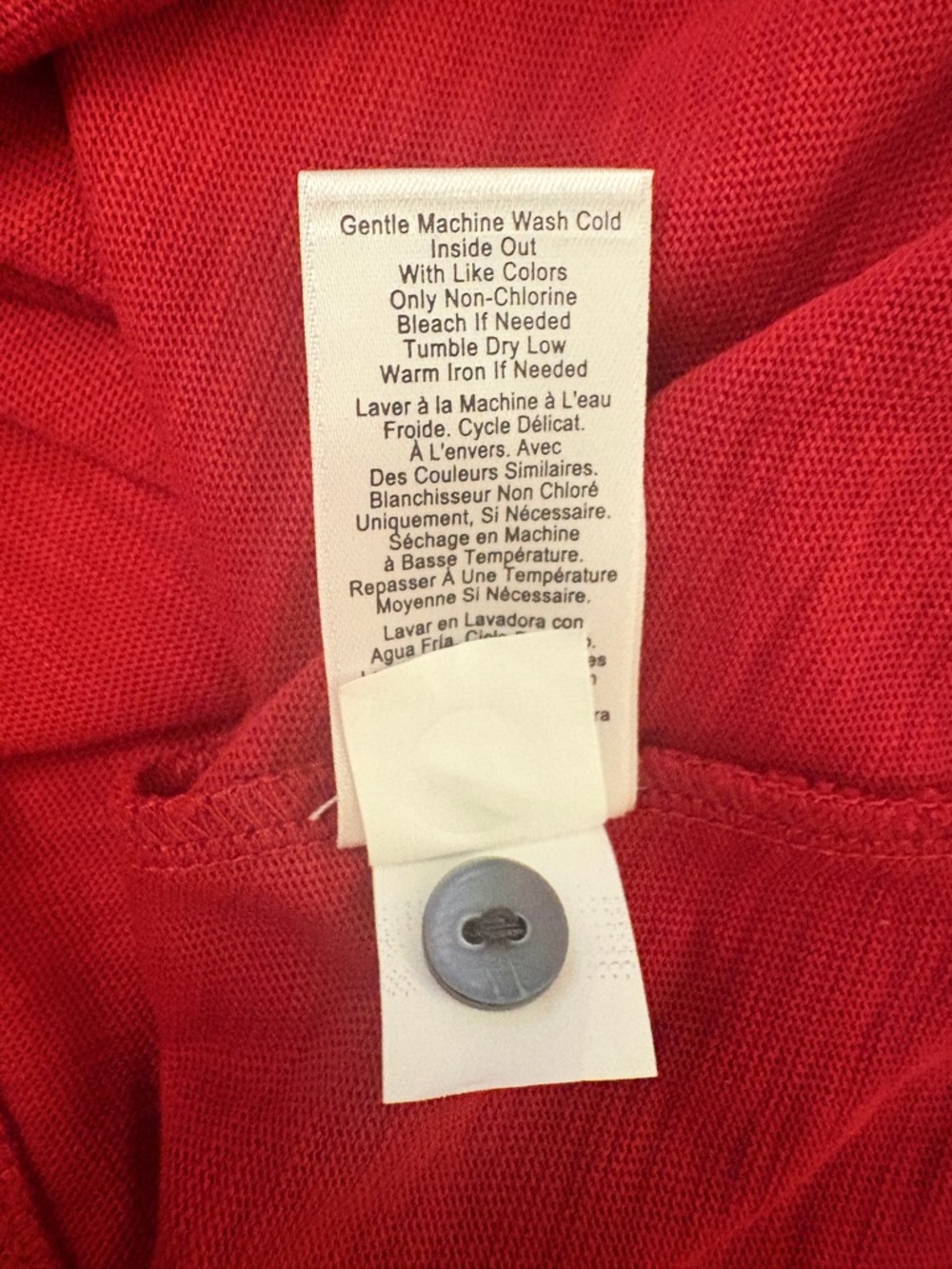 NWT NATION Los Angeles Red Cotton Ruffle Sleeve Mini Dress Size M - Picture 9 of 12
